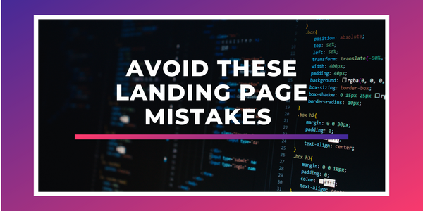 Avoid These Landing Page Mistakes Today on Your Shopify Store