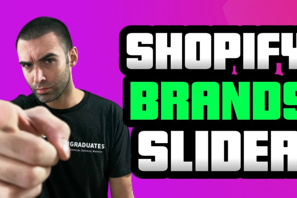 How To Add brands slider To Your Shopify Store - Easy Step-By-Step Tutorial