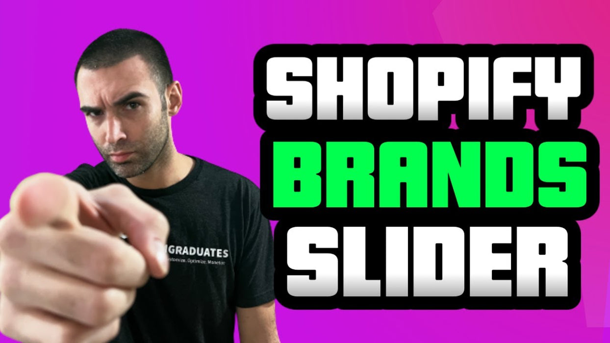 How To Add brands slider To Your Shopify Store - Easy Step-By-Step Tutorial