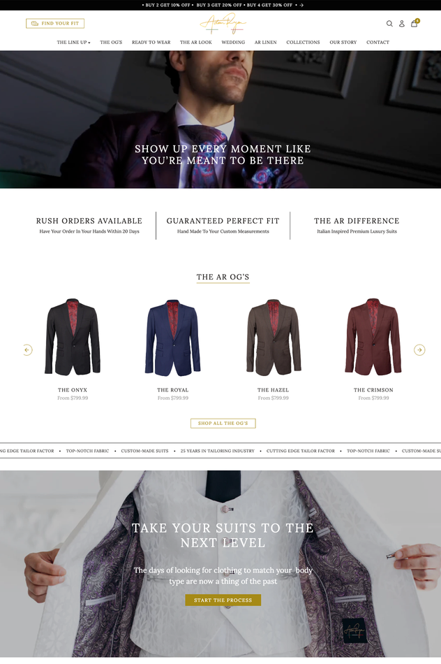 custom shopify theme  after  image  portfolio by ecomgraduates 