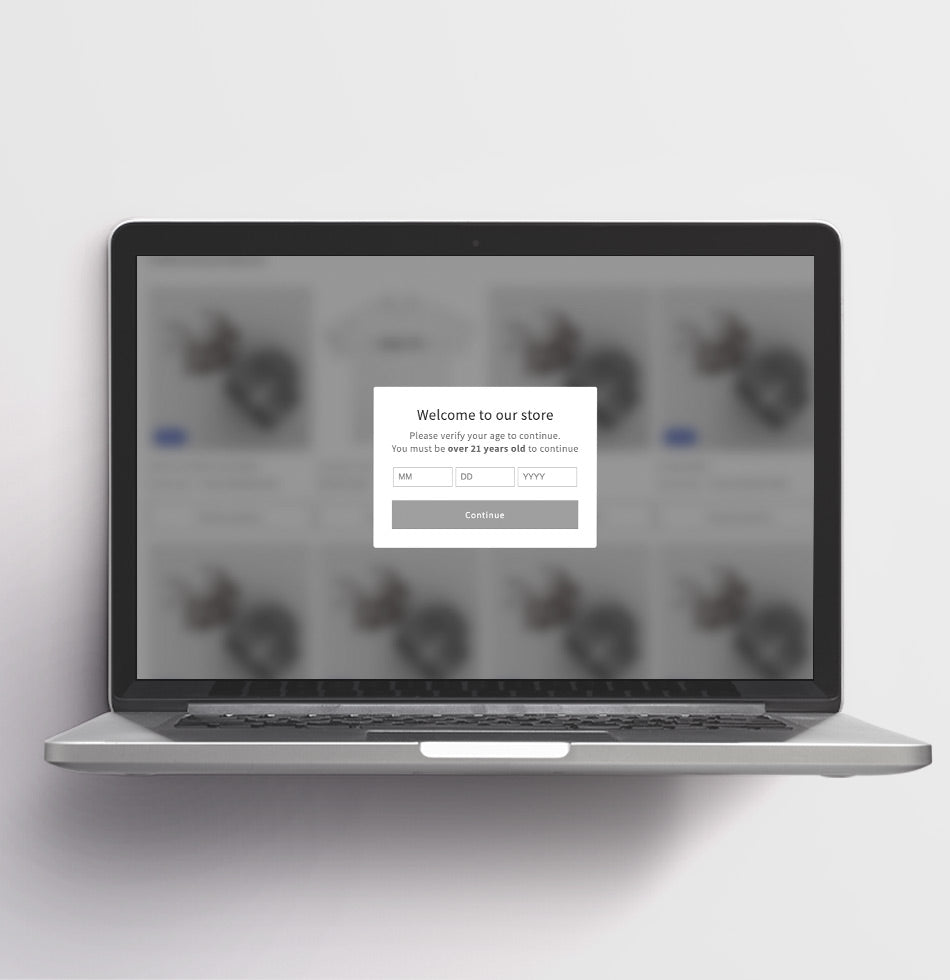 Age Verification Check  Dawn Theme Only