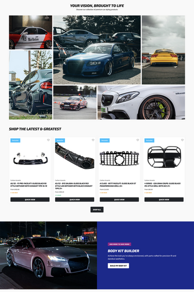 carbon accents  homepage