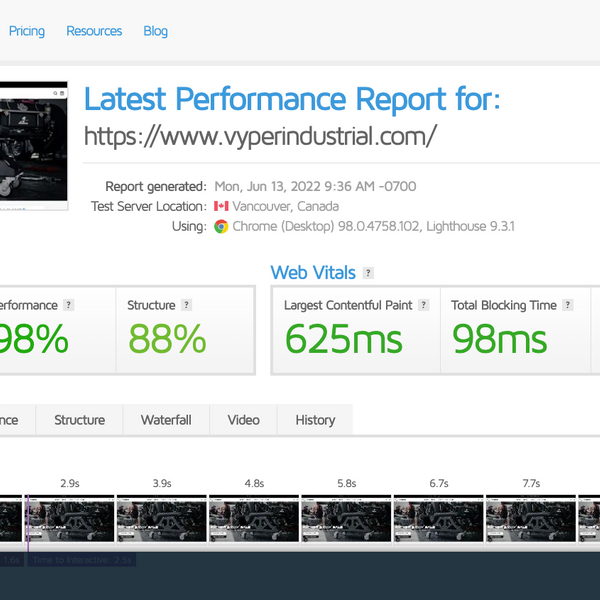 Speed Optimization