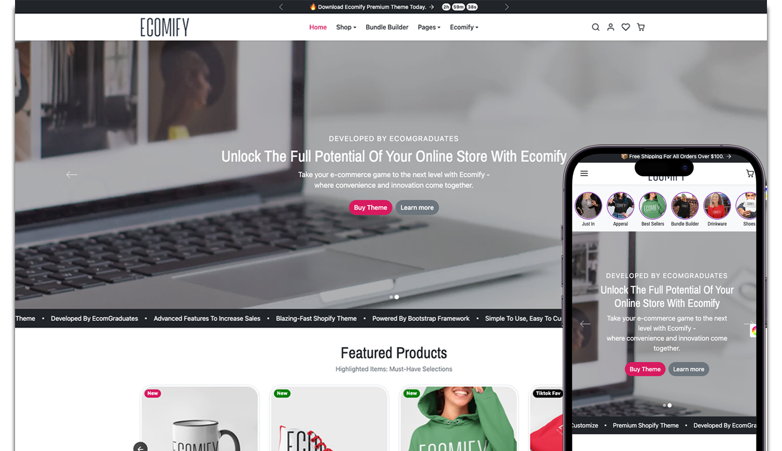 Ecomify Premium Shopify Theme