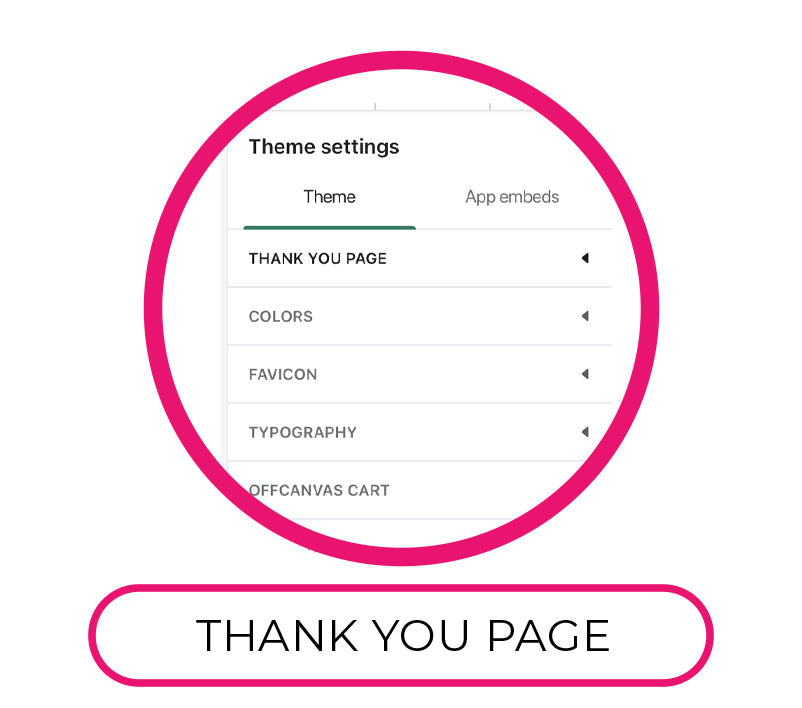 How to edit Shopify thank you page